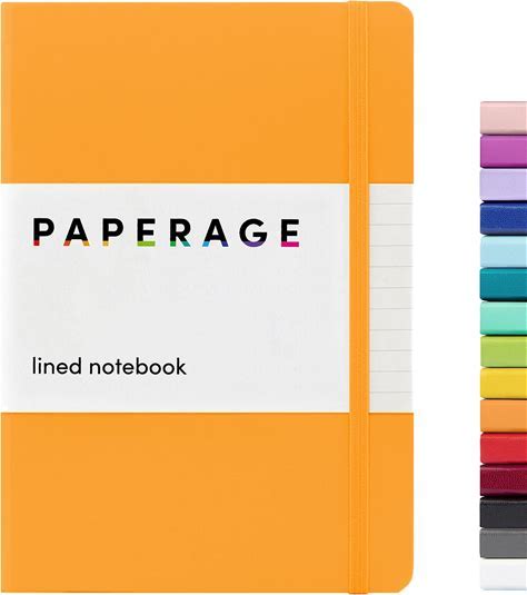 Paperage Lined Journal Notebook