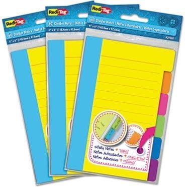 Sticky Notes Divider Tabs